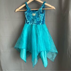 Fairy Finery - Fairy Sparkle Dress - Blue - Size Small